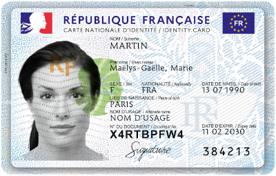 Carte Identite Electronique Francaise