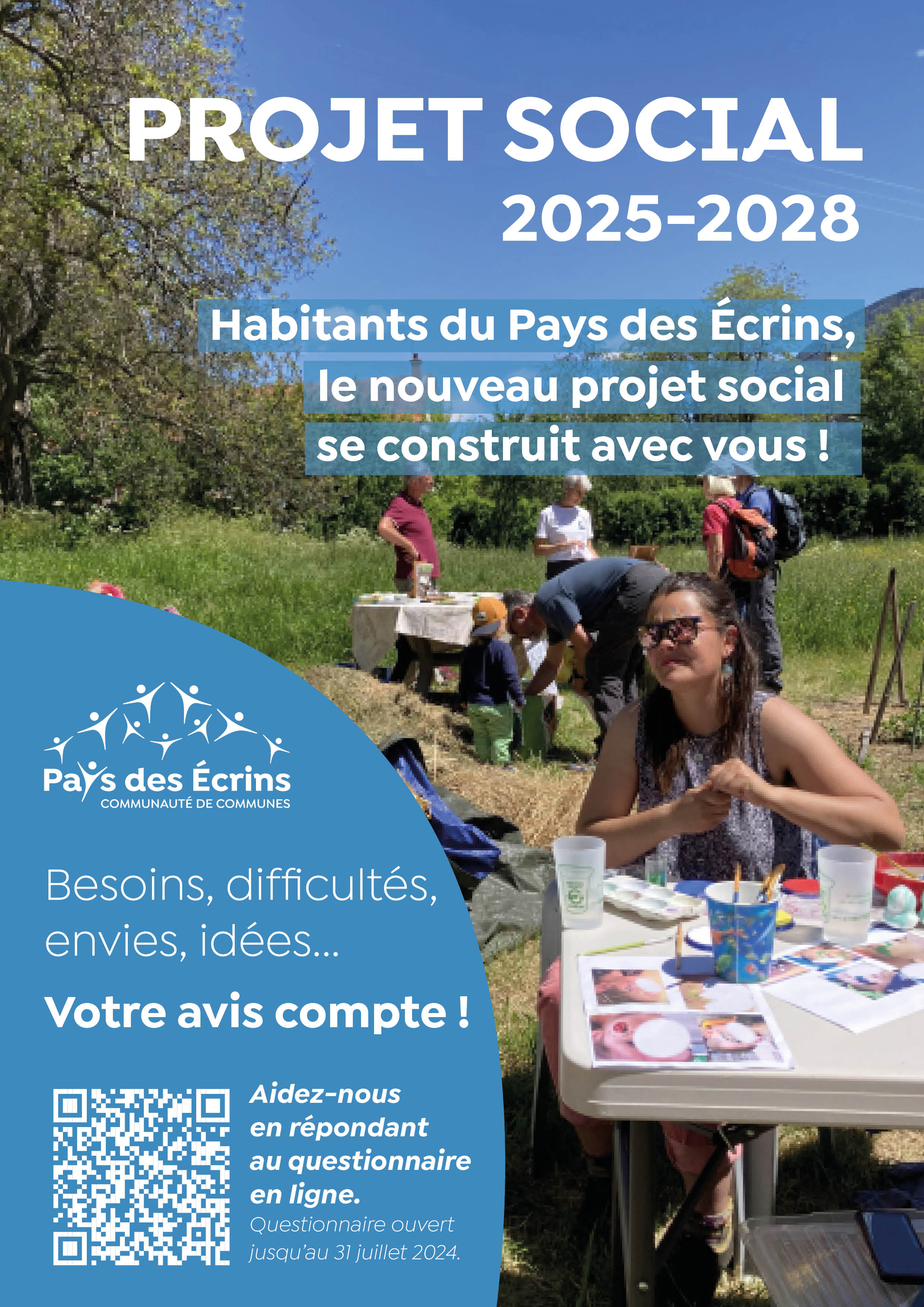 Projet social 2025-2028 - Votre avis compte.
