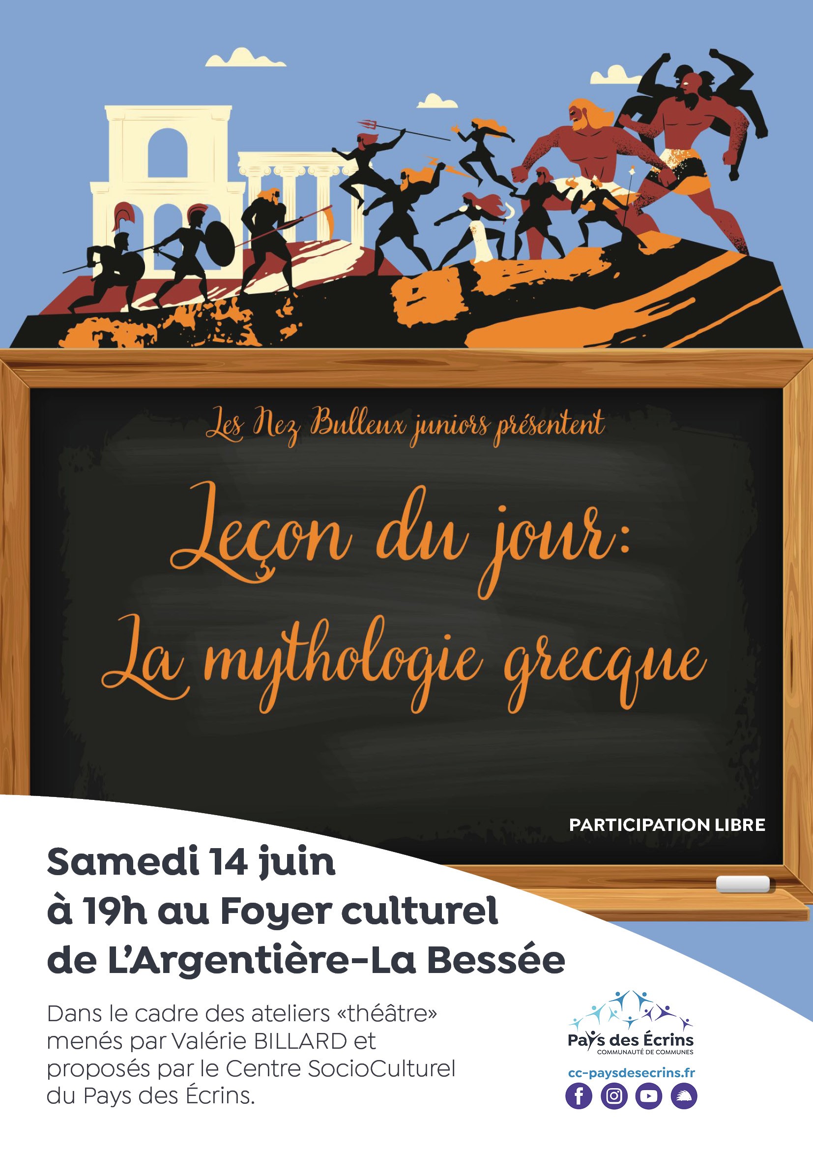 Spectacle du club de théâtre - samedi 14 juin