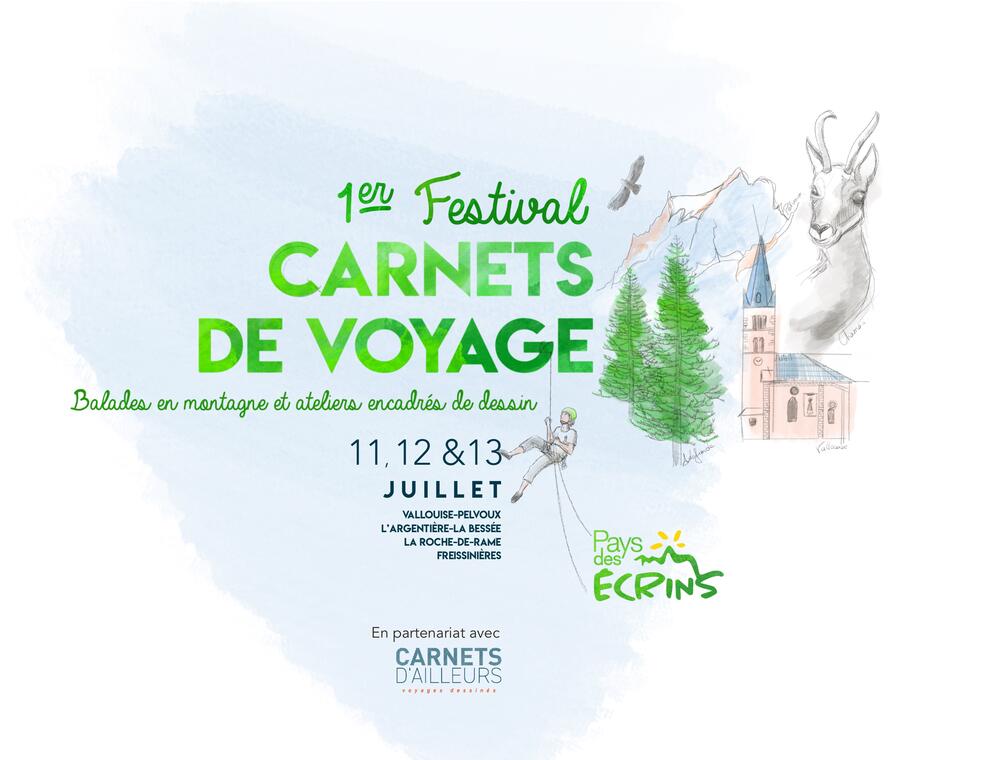 Festival Carnets de voyage - 11, 12 et 13 juillet