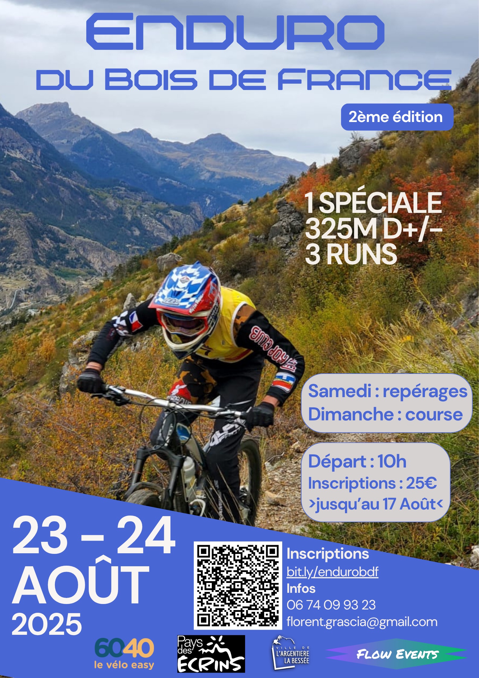 Enduro du Bois de France - les 23 et 24 août