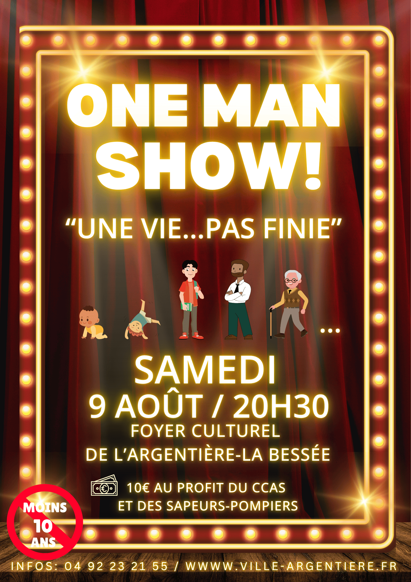 One man show - samedi 9 août