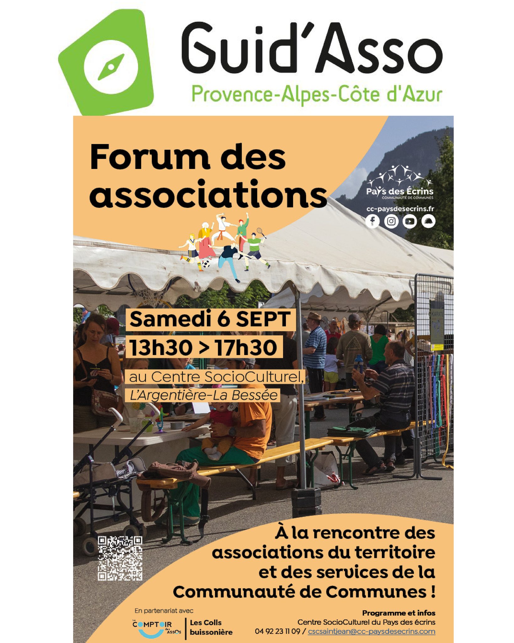 Forum des associations - samedi 6 septembre 