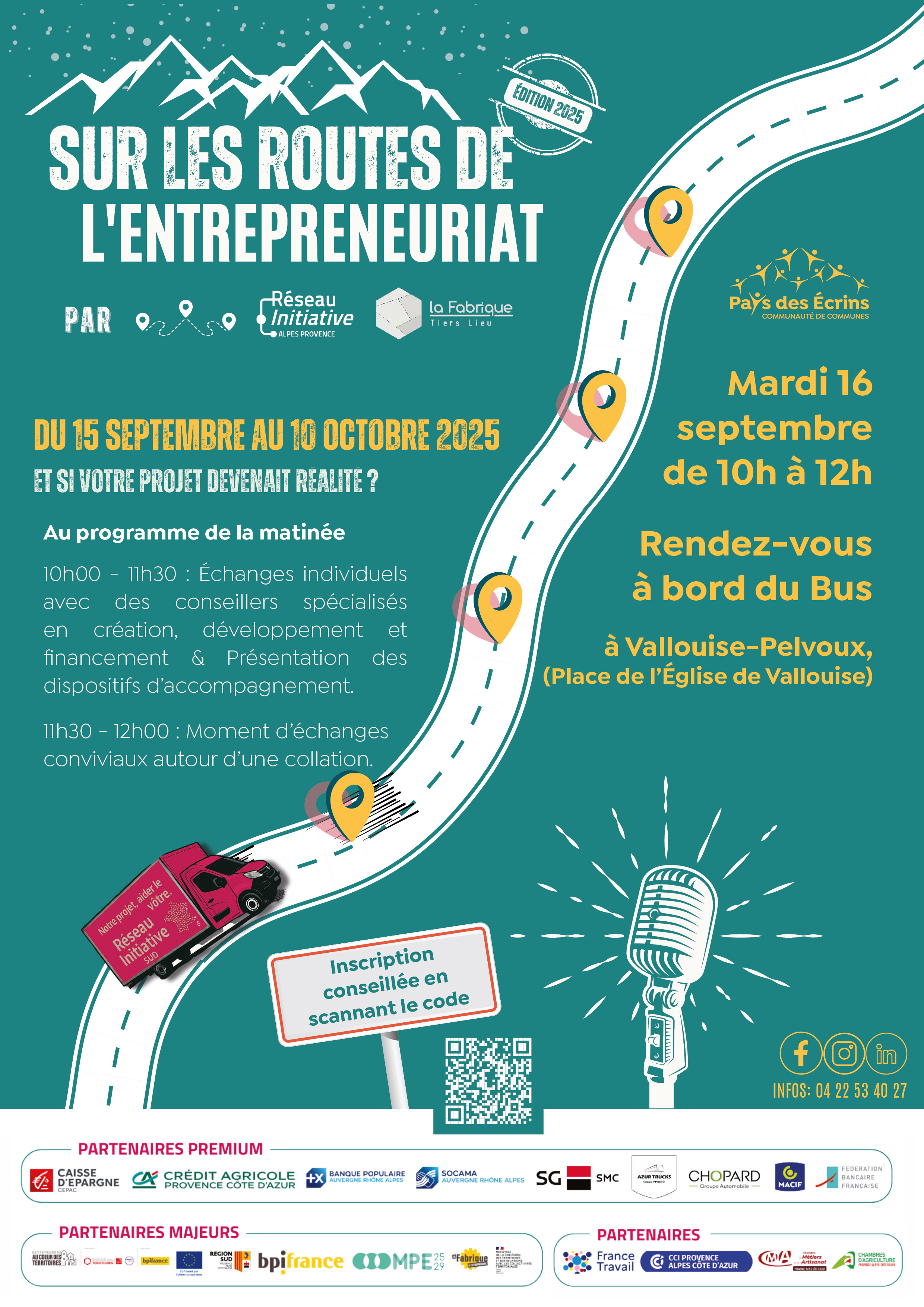 Bus de l'entrepreunariat - mardi 16 septembre