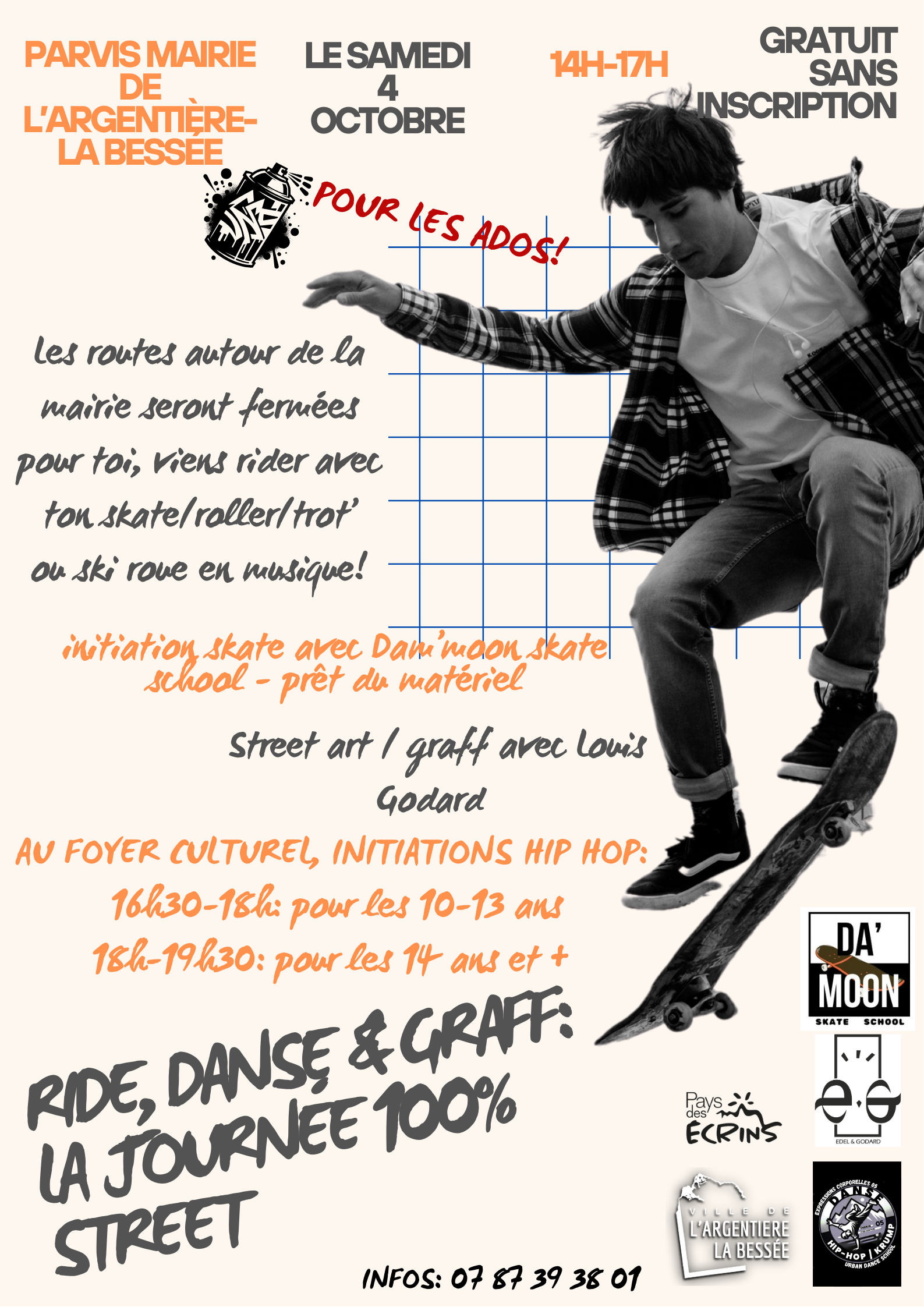 RIDE, DANSE & GRAFF: 100% STREET - samedi 4 octobre
