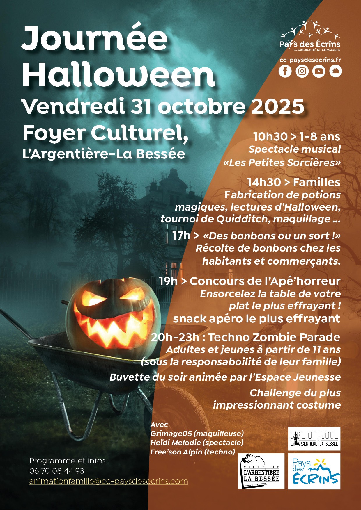 Journée Halloween - vendredi 31 octobre