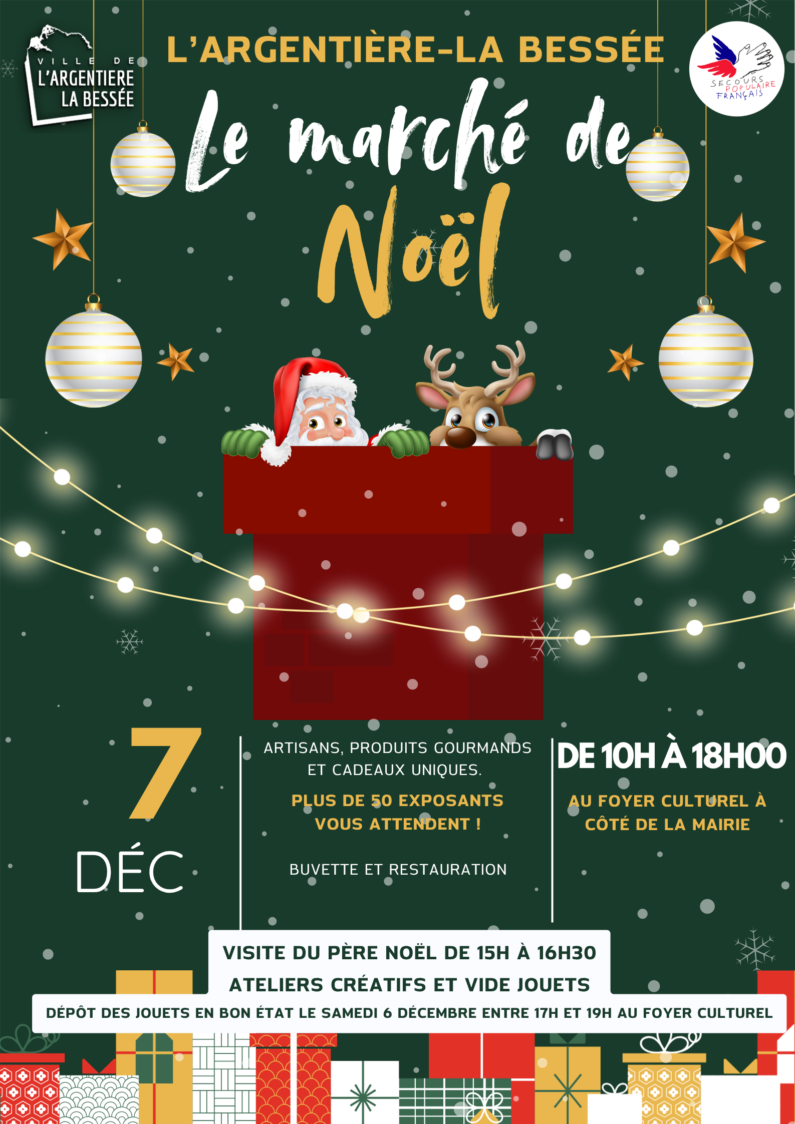 Marché de Noël - dimanche 7 décembre