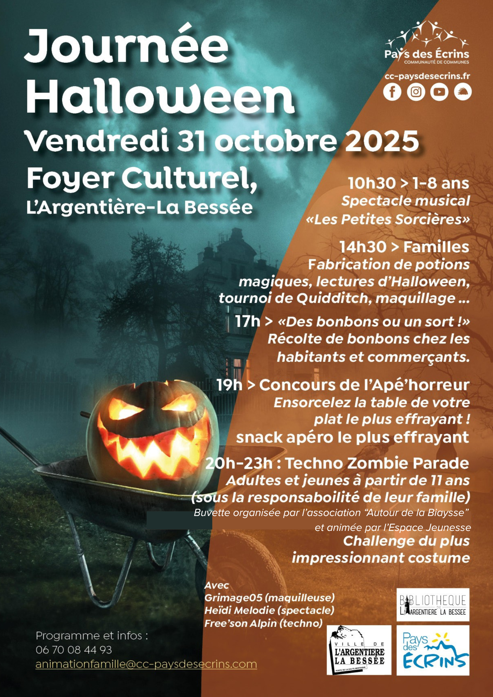 Journée Halloween - vendredi 31 octobre