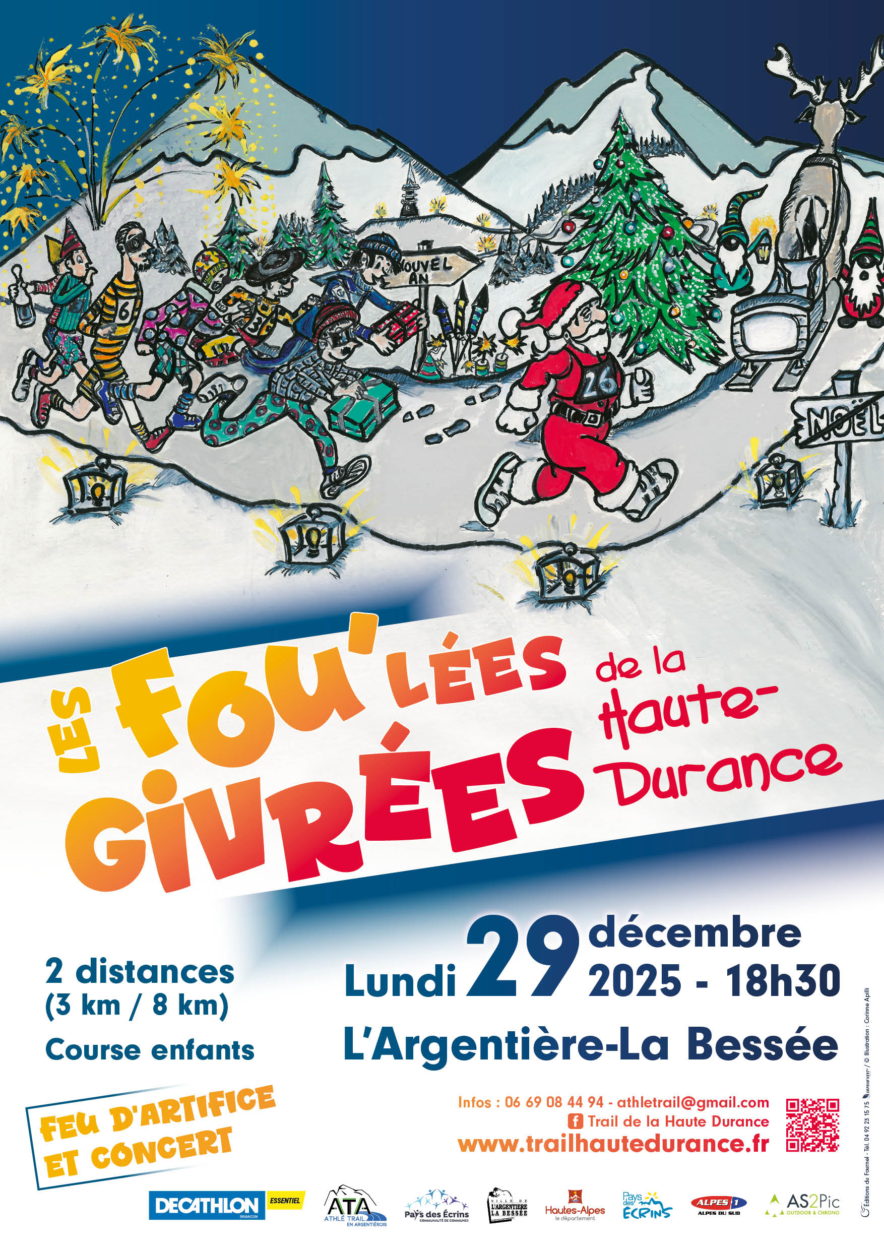 Les Fou'lées Givrées - lundi 29 décembre 2025