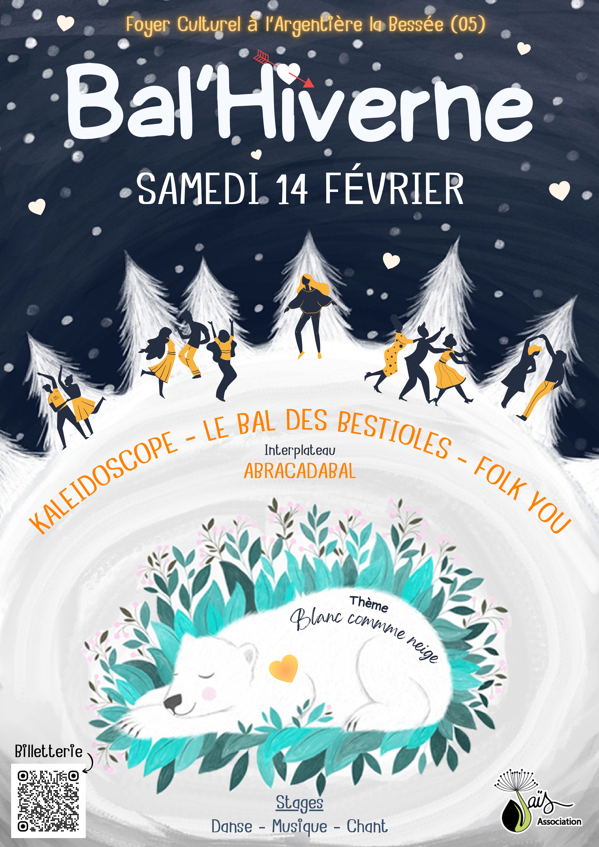 Bal'hiverne - samedi 14 février 2026