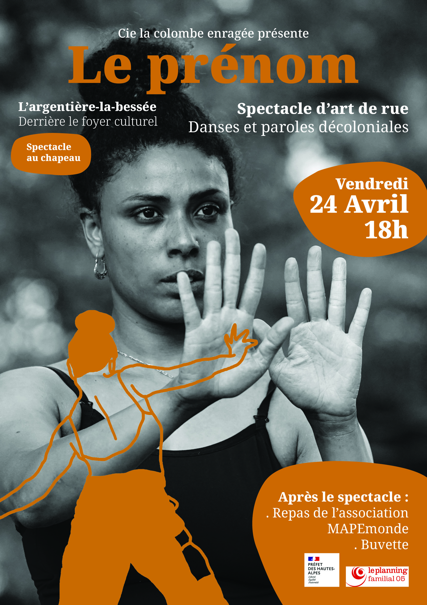 Spectacle d'art de rue - vendredi 24 avril 2026