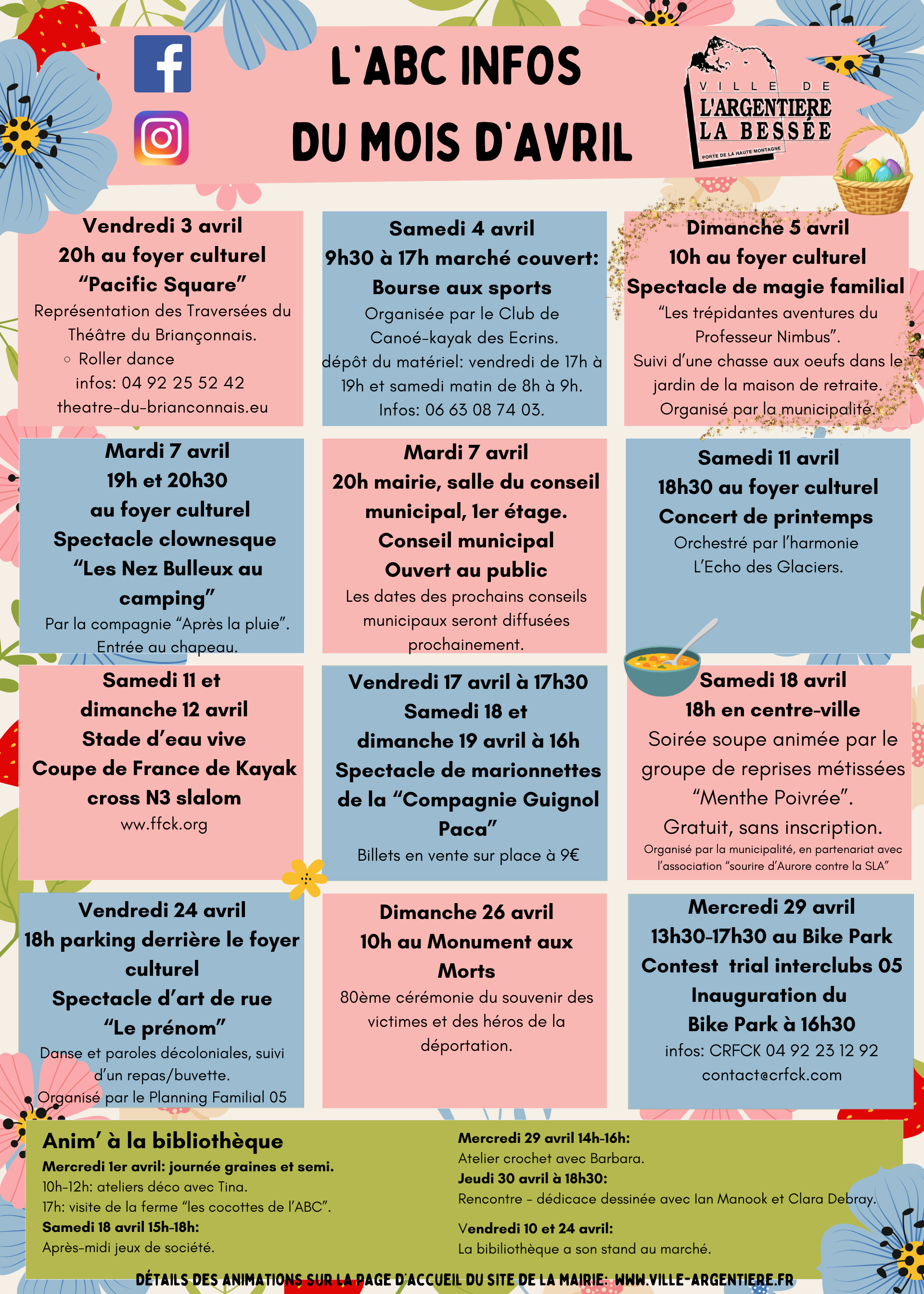L'ABC infos du mois d'avril 2026