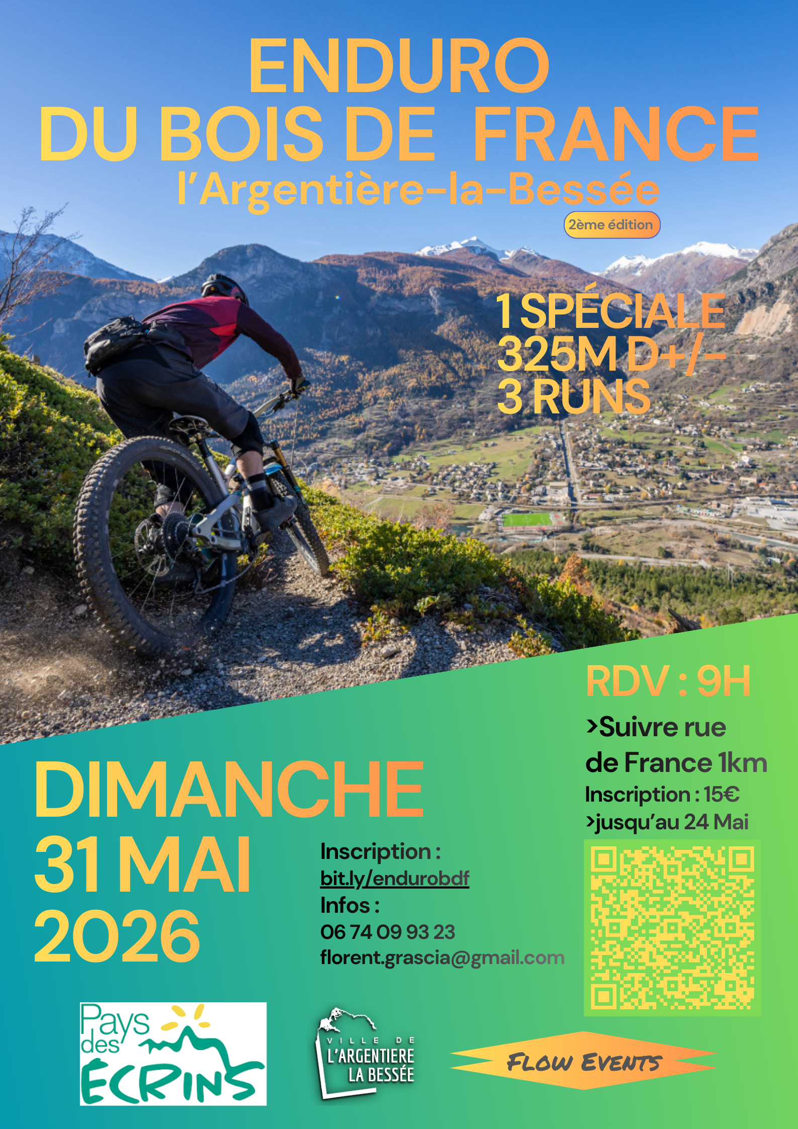 Enduro du Bois de France - dimanche 31 mai 2026