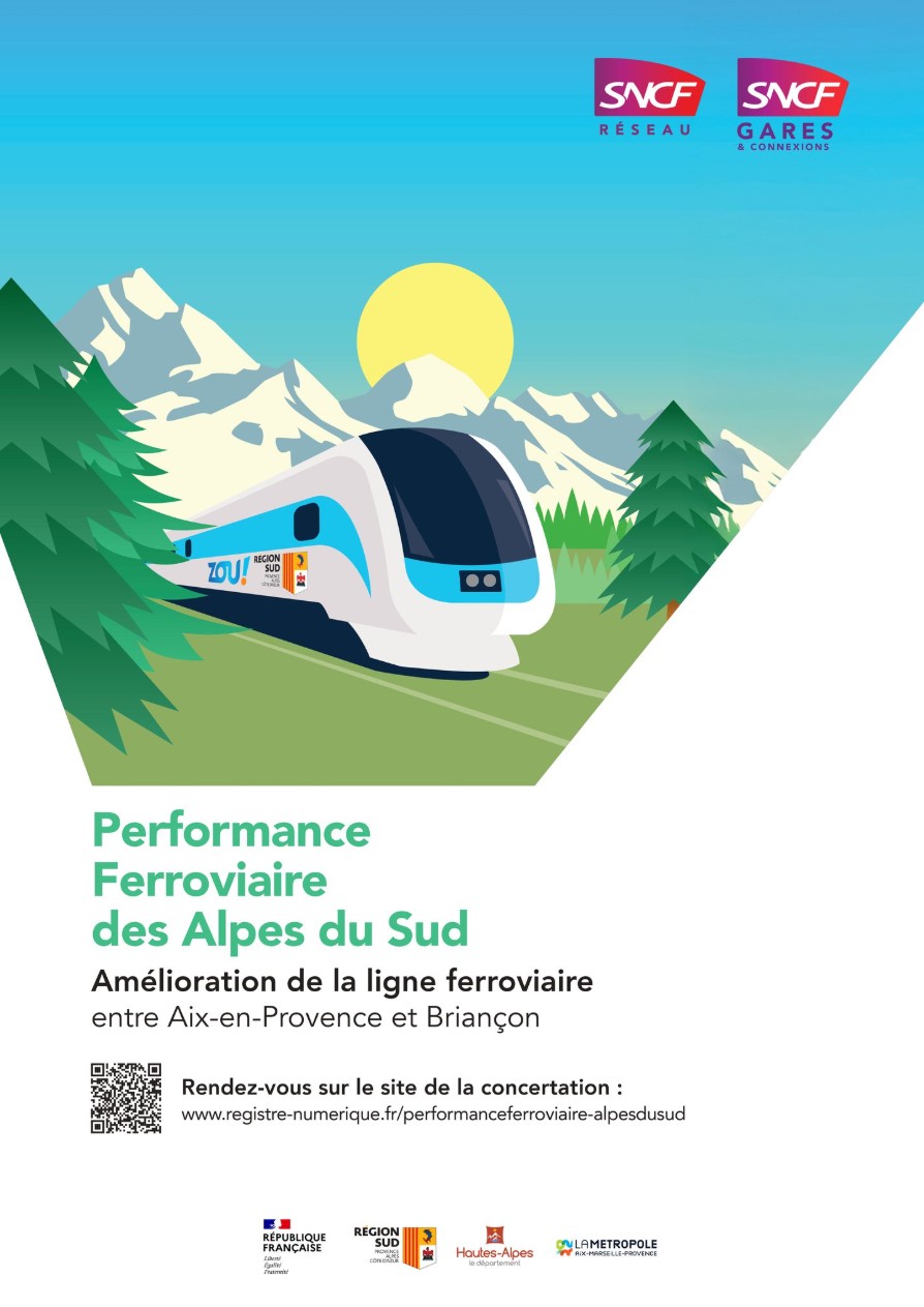  Concertation préalable sur le projet Performance Ferroviaire des Alpes du Sud