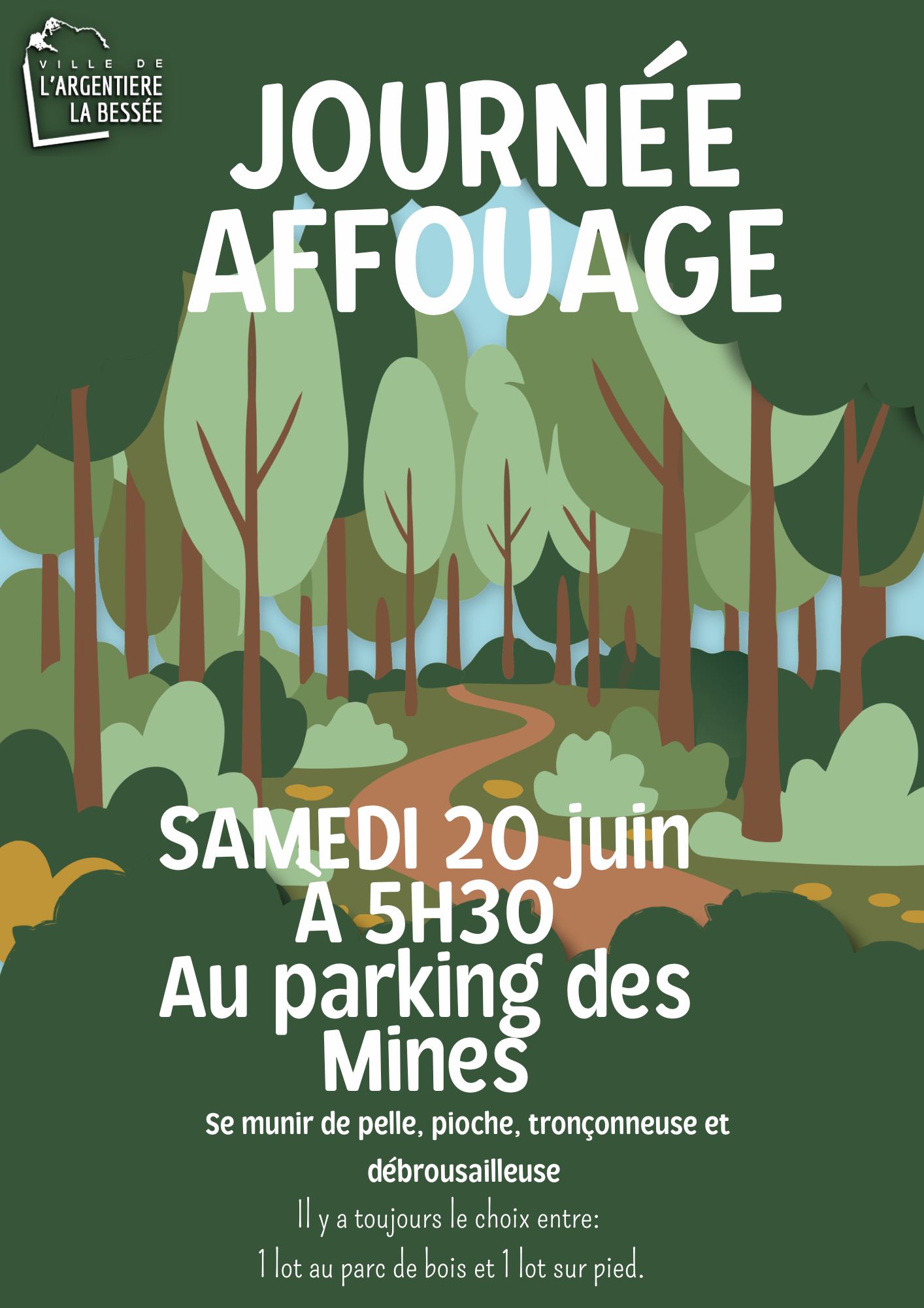 2ème journée d'affouage - samedi 20 juin 2026