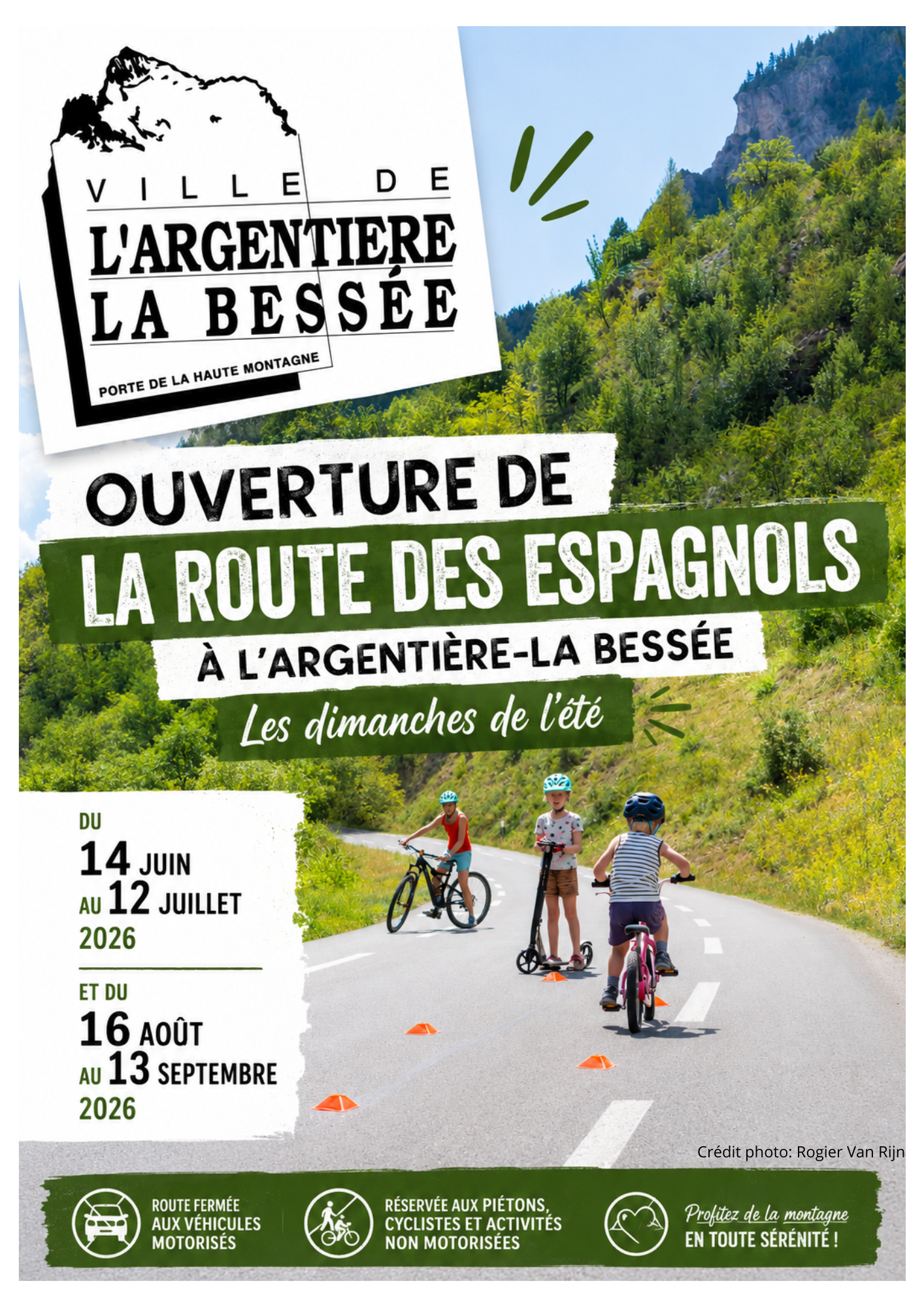 Ouverture de la route des espagnols - été 2026