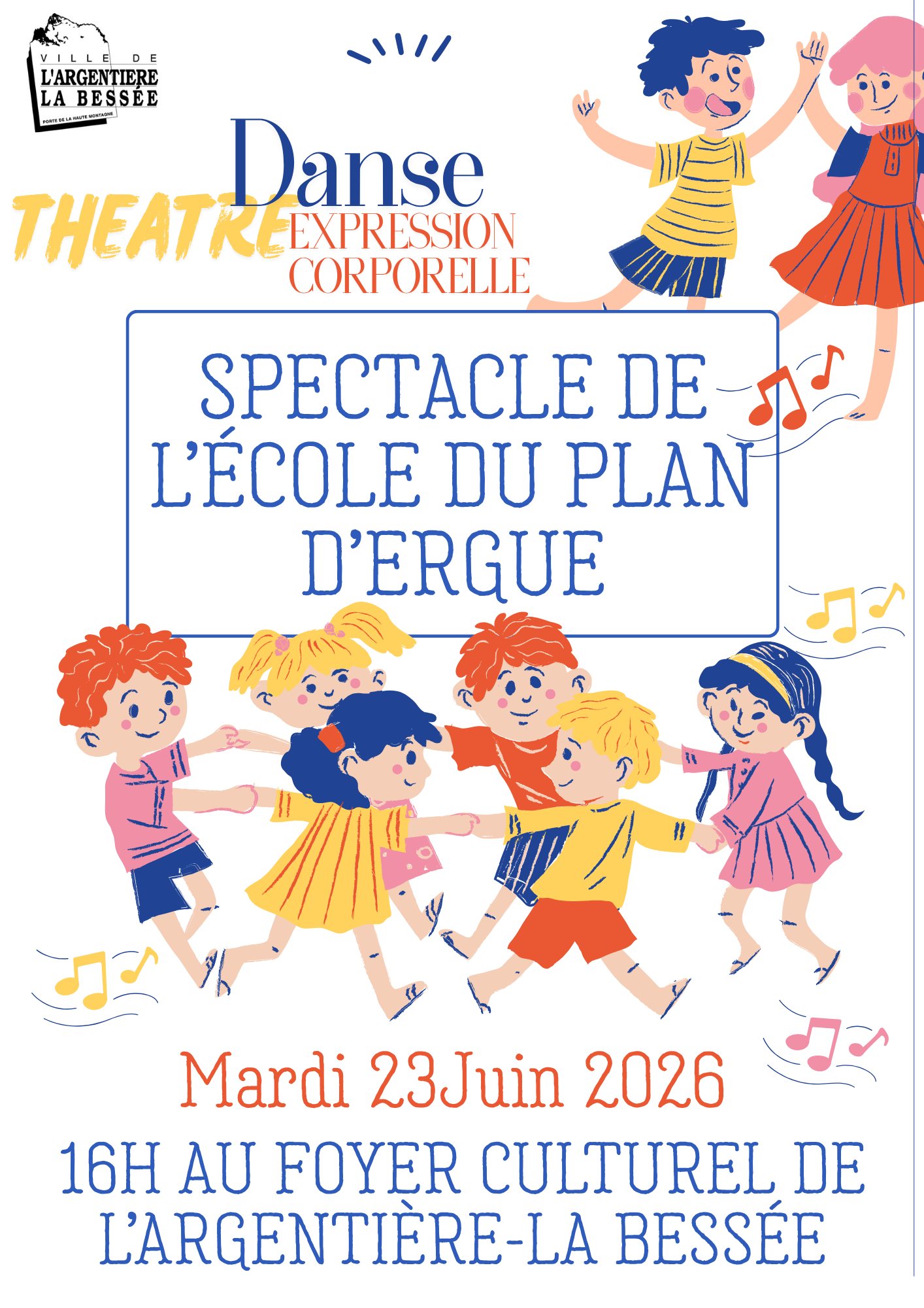 Spectacle de fin d'année de l'Ecole du Plan d'Ergue - mardi 23 juin 2026