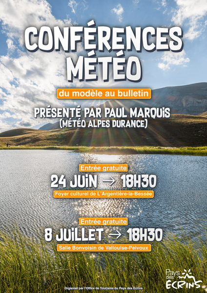 Conférence Météo - mercredi 24 juin 2026