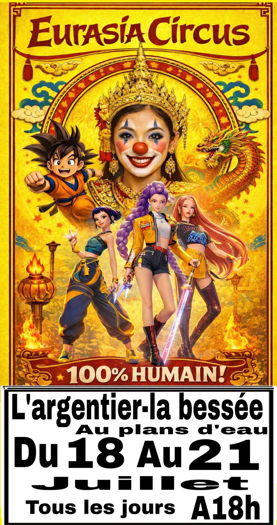 Cirque Eurasia - du 18 au 21 juillet 2026