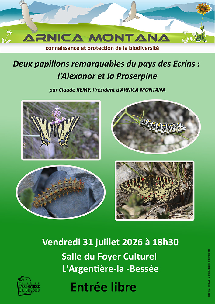 Conférence Arnica Montana - vendredi 31 juillet 2026