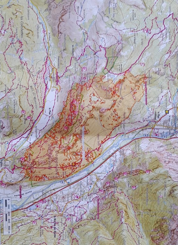 Interdiction temporaire d'accès et de circulation dans le secteur du Bois Noir impacté par l'incendie de juillet 2026