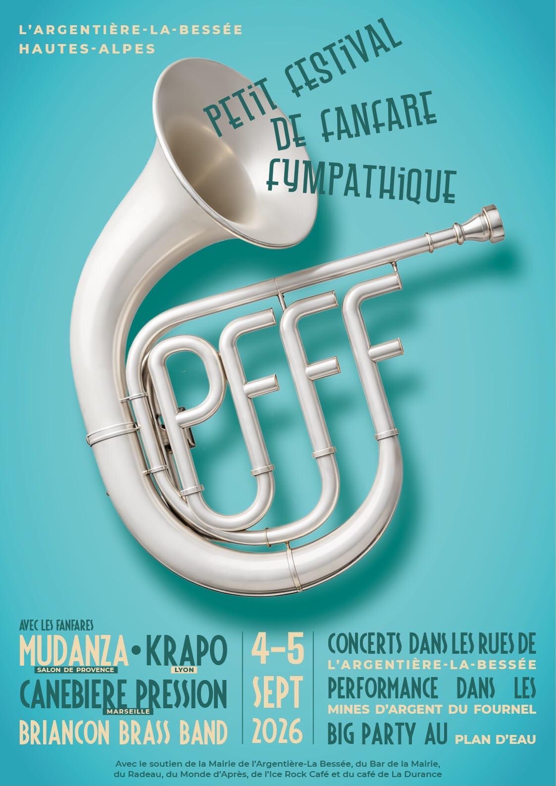 "Petit festival de fanfares sympathiques" - les 4 et 5 septembre 2026
