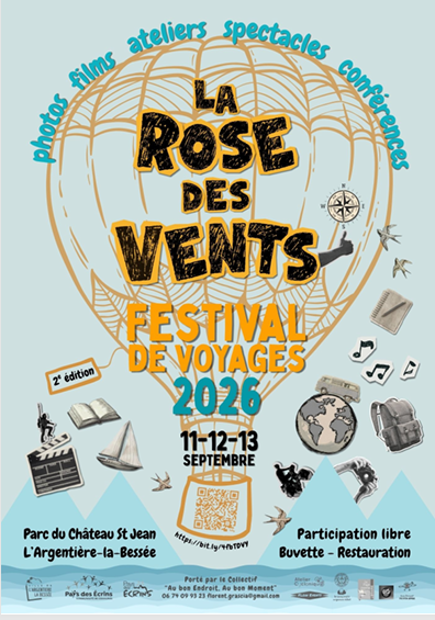 Festival "La Rose des vents" - du 11 au 13 septembre 2026