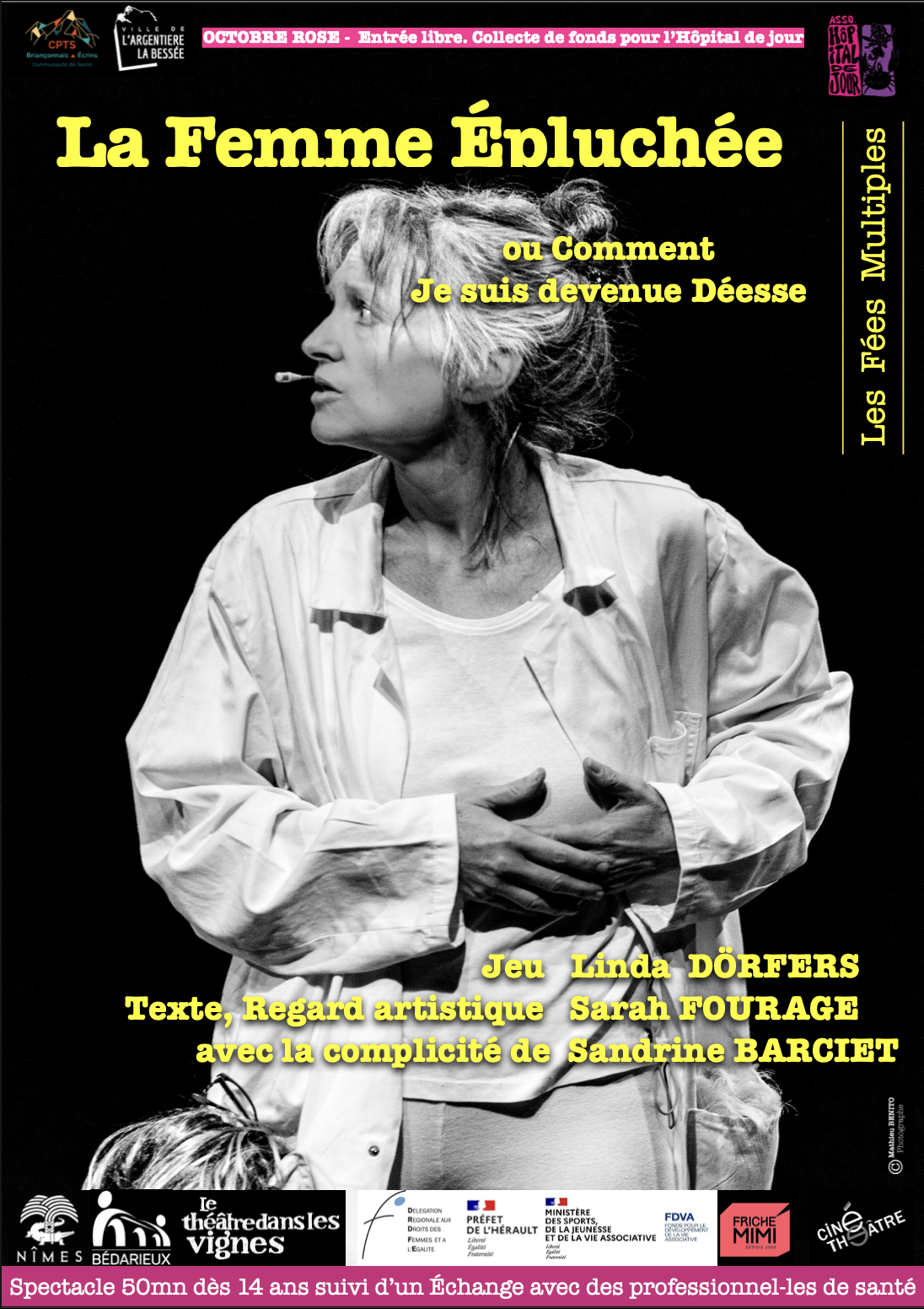 Spectacle "La femme épluchée" - mercredi 7 octobre2026