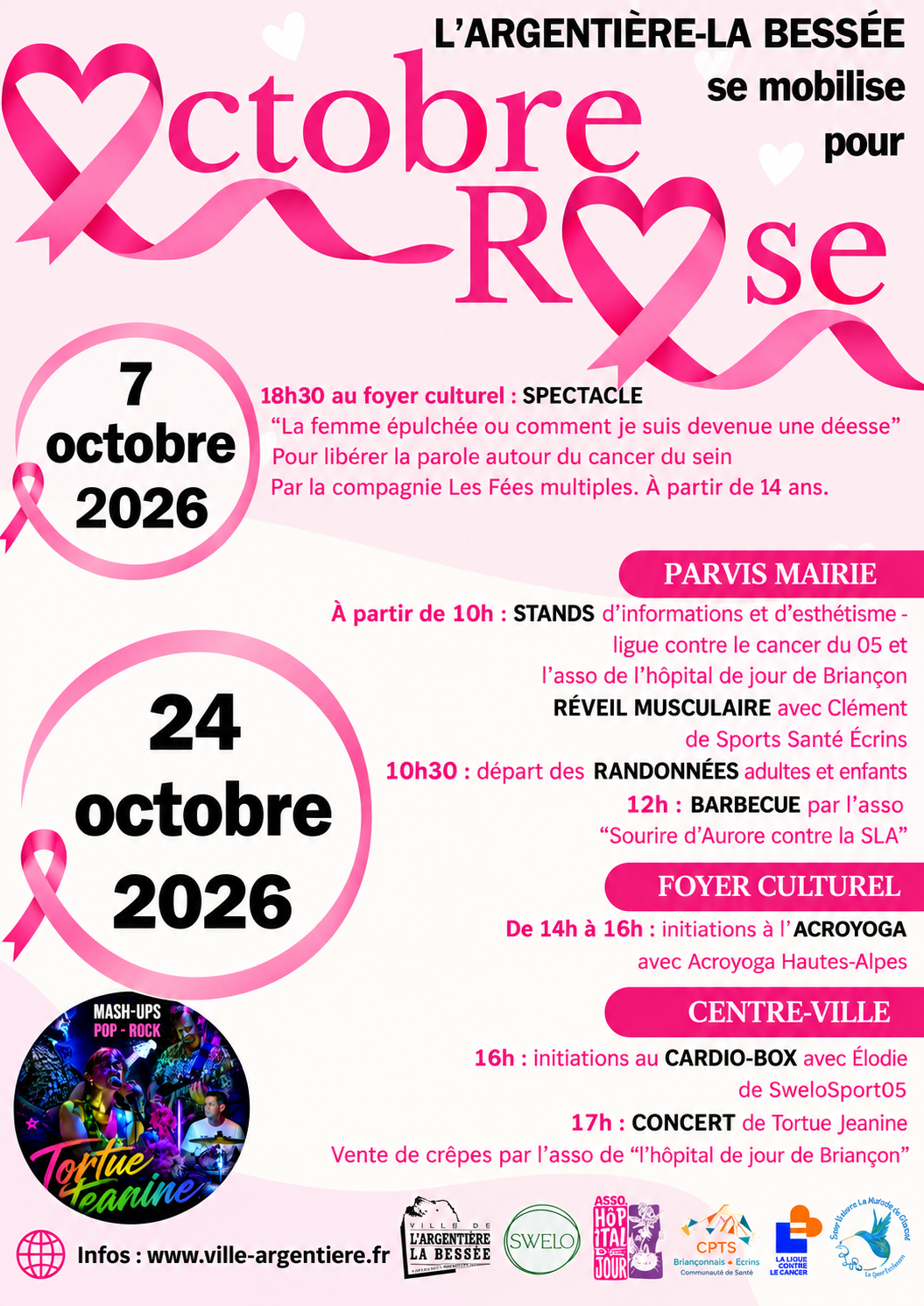 Octobre rose - samedi 24 octobre 2026