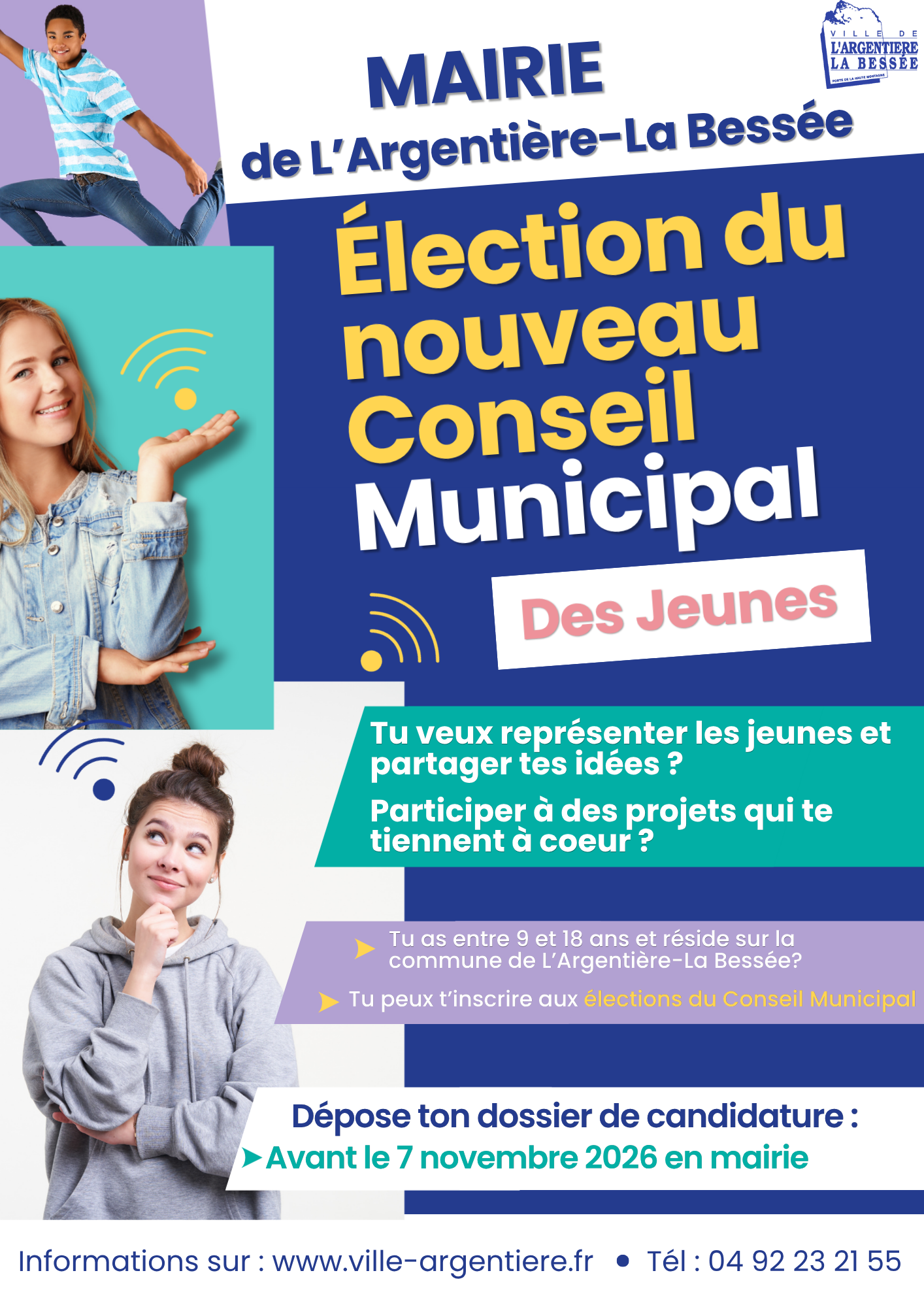 Élection du nouveau Conseil Municipal des Jeunes